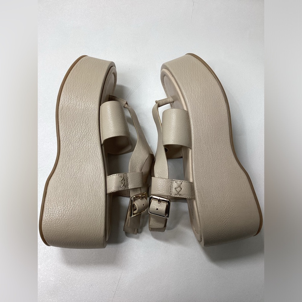 Free People Holt Ankle Strap Platform‎ Sandal Size 7.5 - Picture 7 of 14